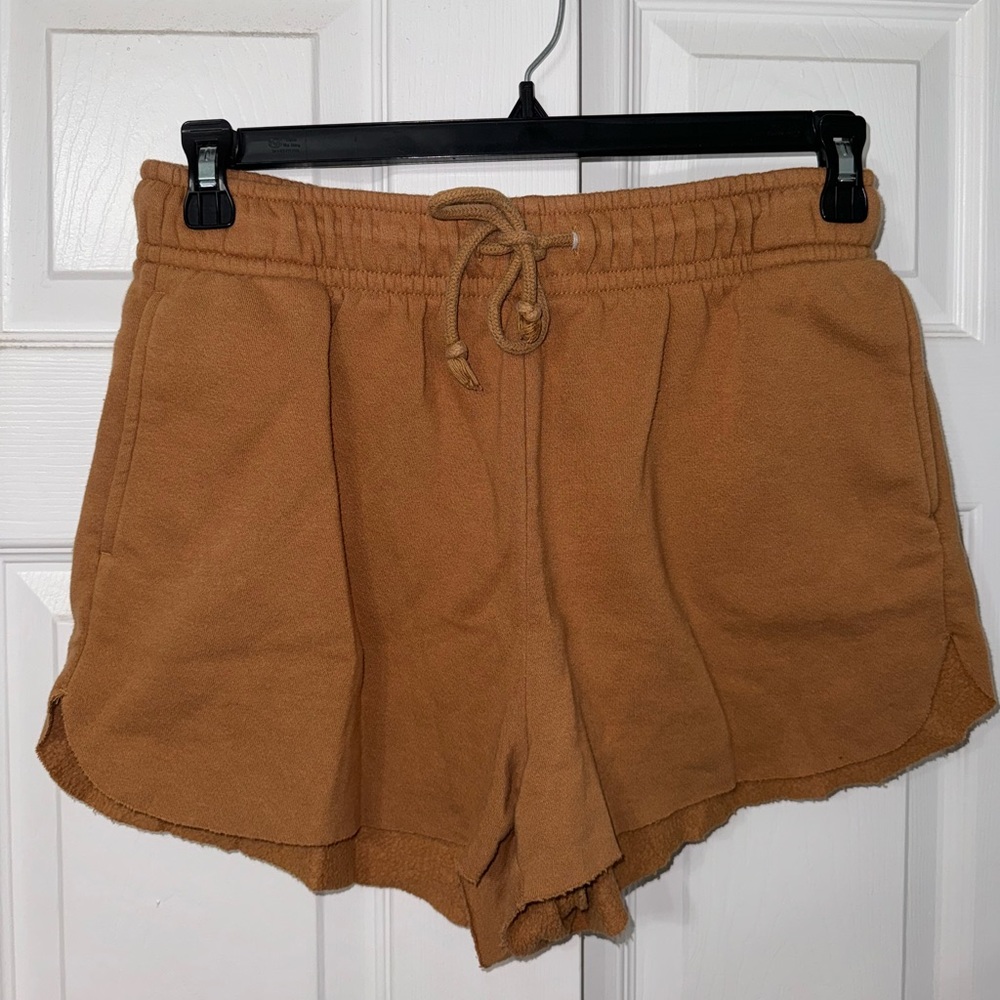 Wild Fable Caramel Drawstring Shorts with Pockets